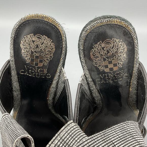 Vince Camuto Women’s Madalisa Espadrille Wedge Sandals Black Size 8.5M - Picture 5 of 10